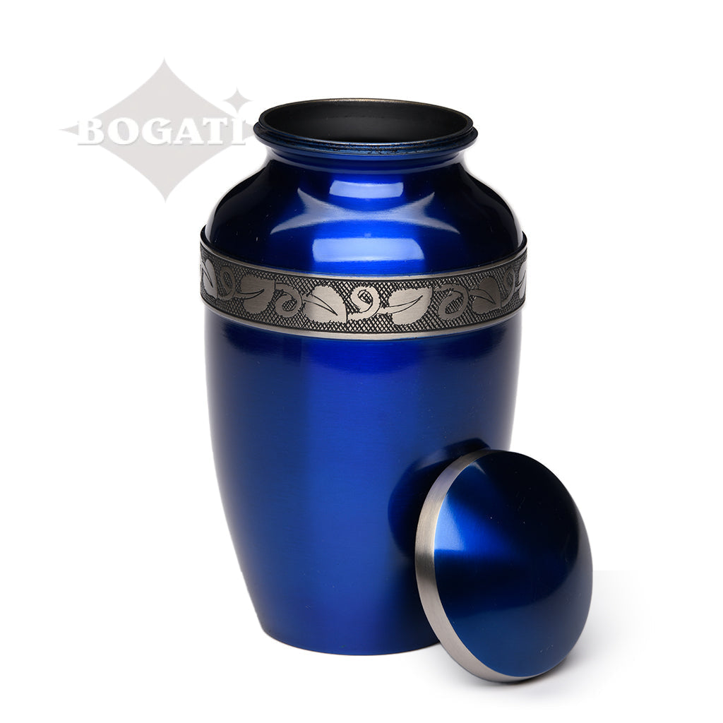 ADULT - Brass -1300-JAS- Bogati Jasmine™ - Pewter-tone band
