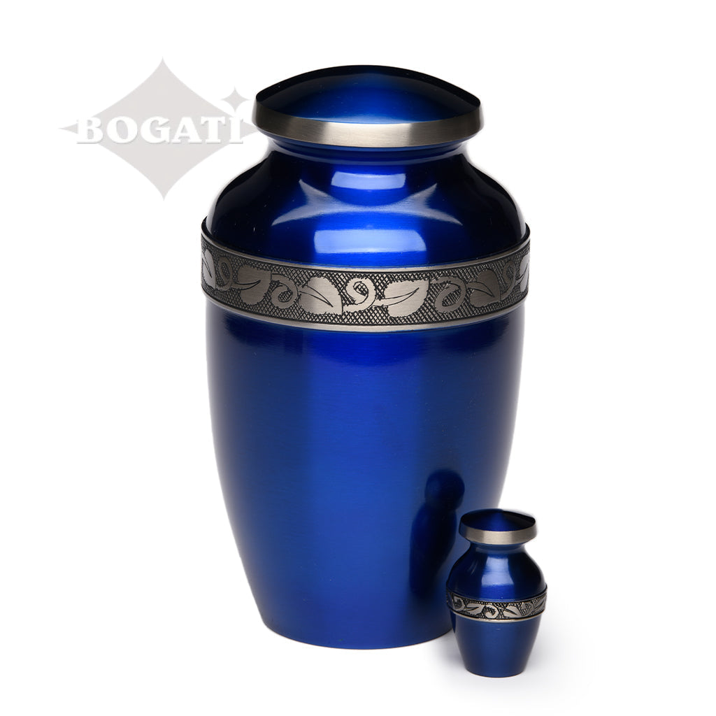 ADULT - Brass -1300-JAS- Bogati Jasmine™ - Pewter-tone band