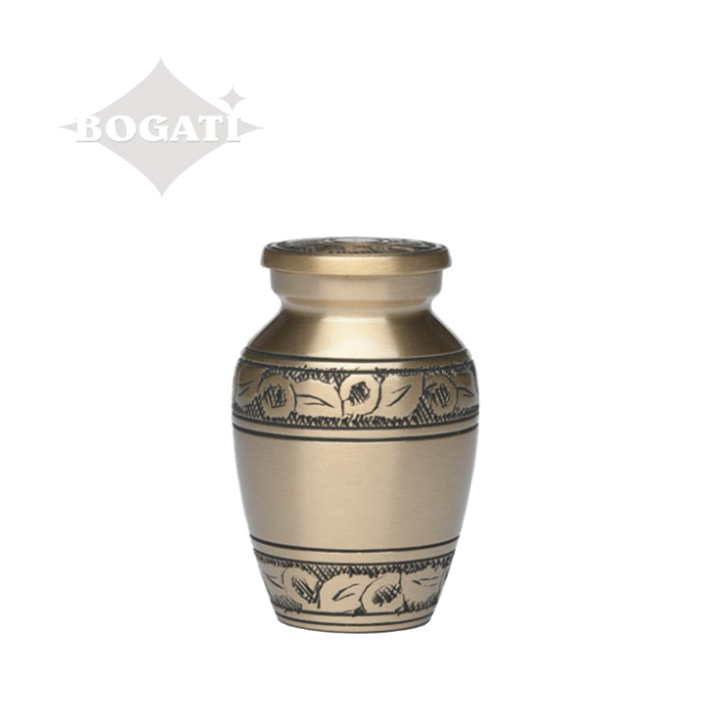 KEEPSAKE - Brass -1400-JAS Bogati Jasmine™ Double Border Brass Finish
