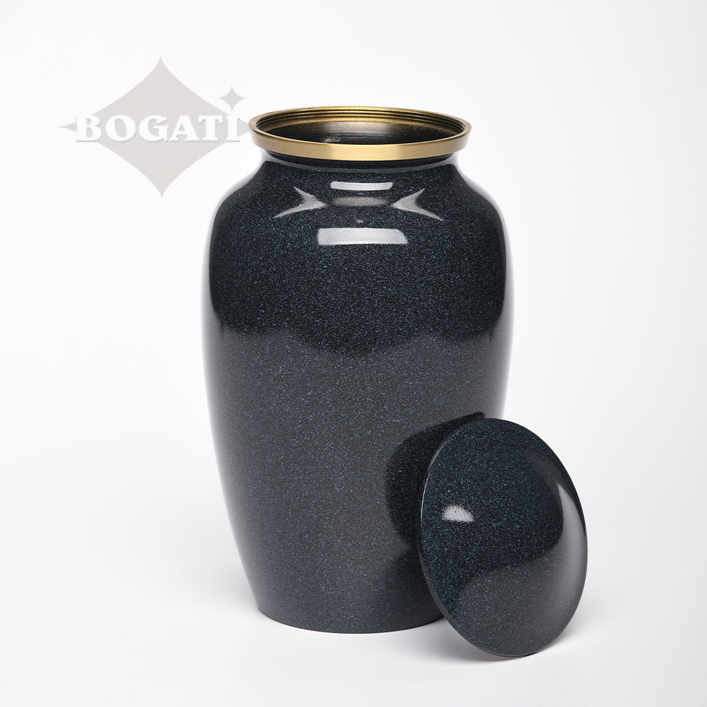 ADULT Classic Brass urn -1541- Speckled finish