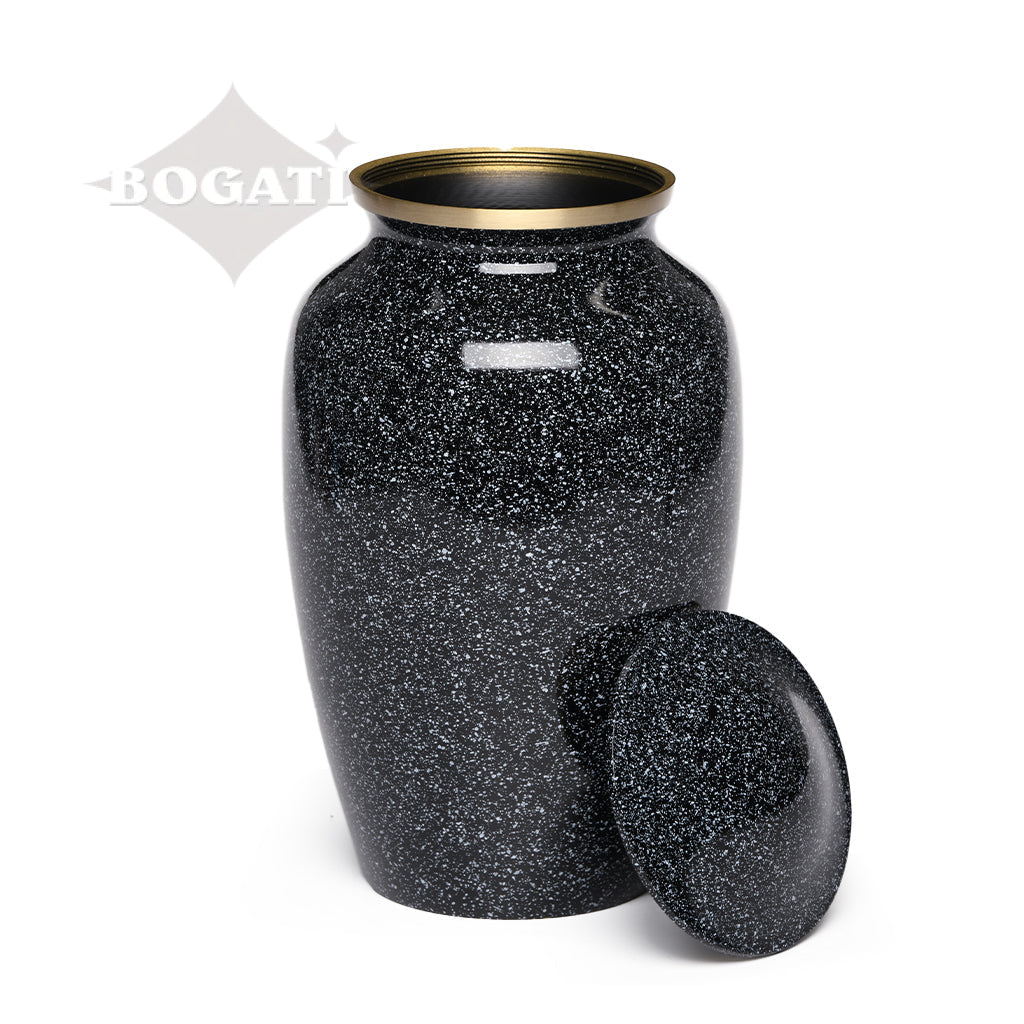 ADULT Classic Brass urn -1541- Speckled finish