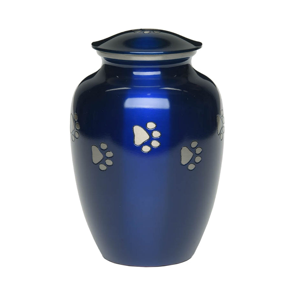 LARGE Brass Pet Urn - "Forever Paw" (Copy)