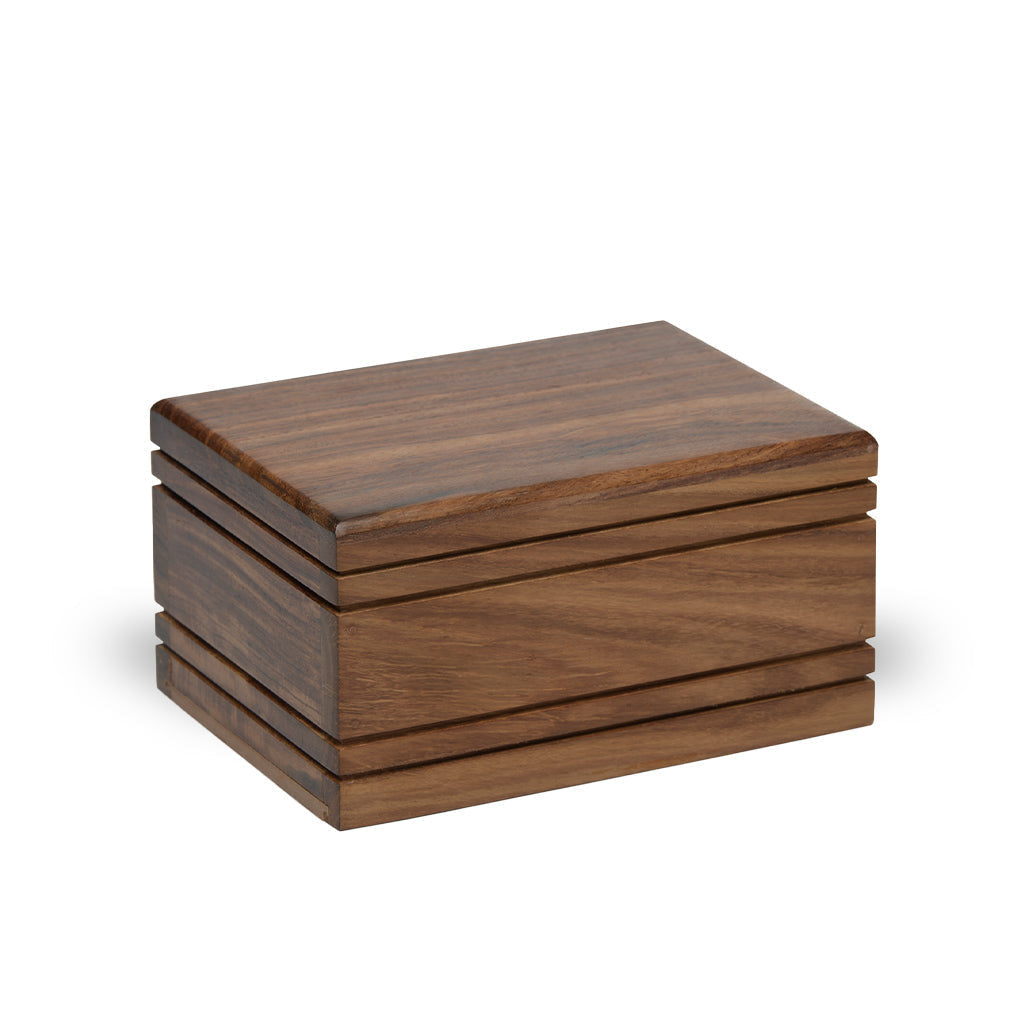 IMPERFECT SELECTION - MEDIUM Rosewood Urn -2791- Modern Design