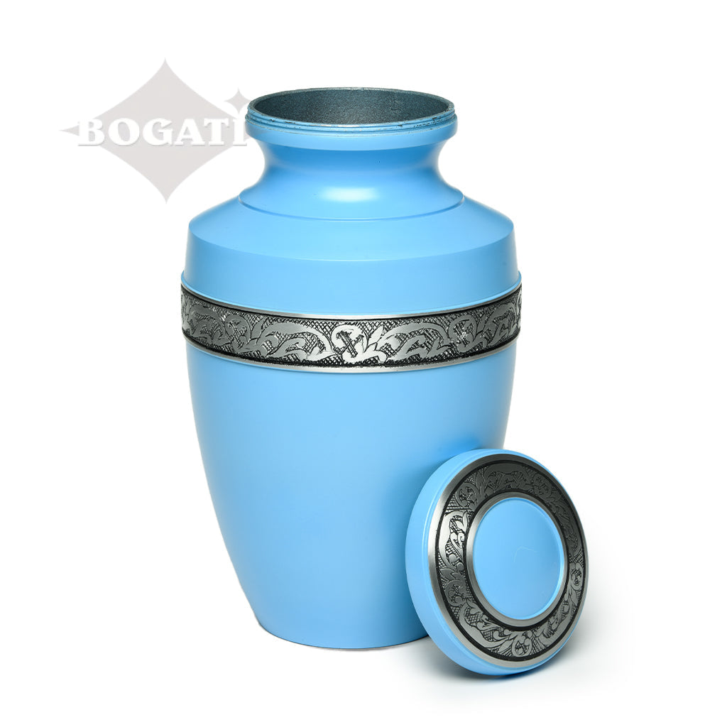ADULT - Alloy Urn -3076- Grecian with Flowing Vine