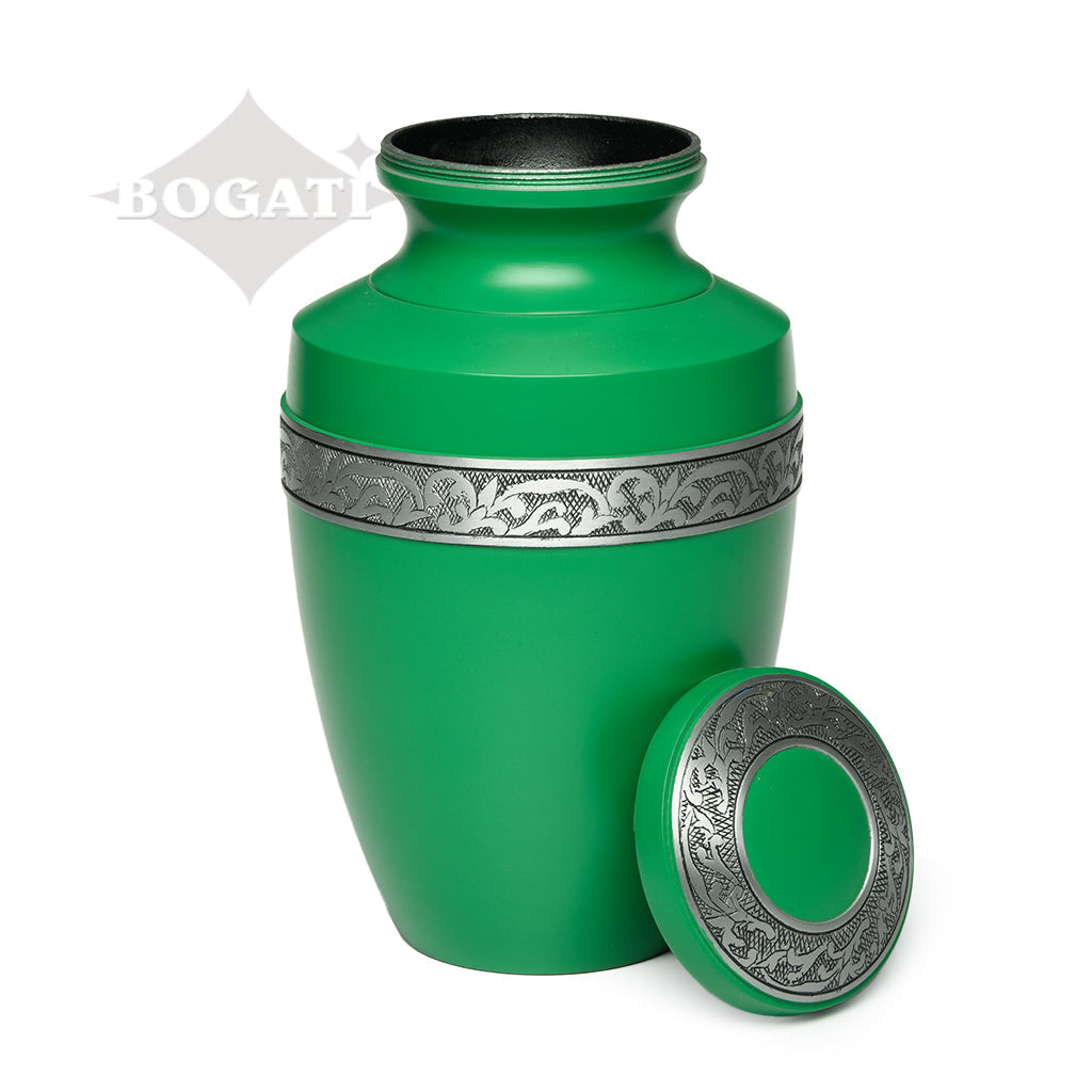 ADULT - Alloy Urn -3076- Grecian with Flowing Vine
