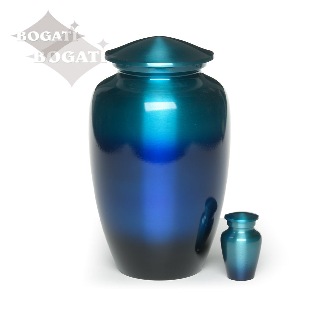 ADULT - Classic Alloy Urn - Ombré