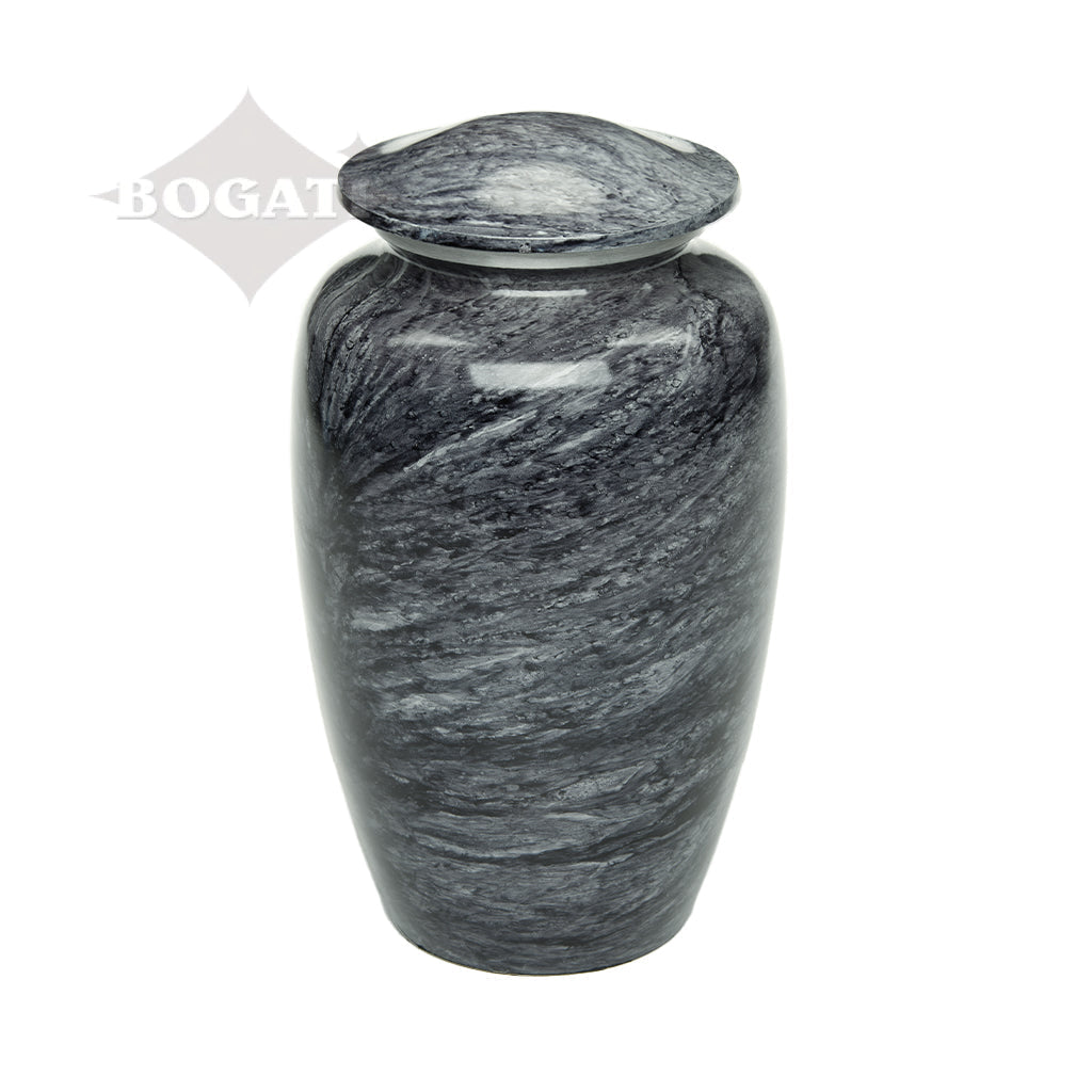 ADULT Classic Alloy Urn -9009- Black Stone