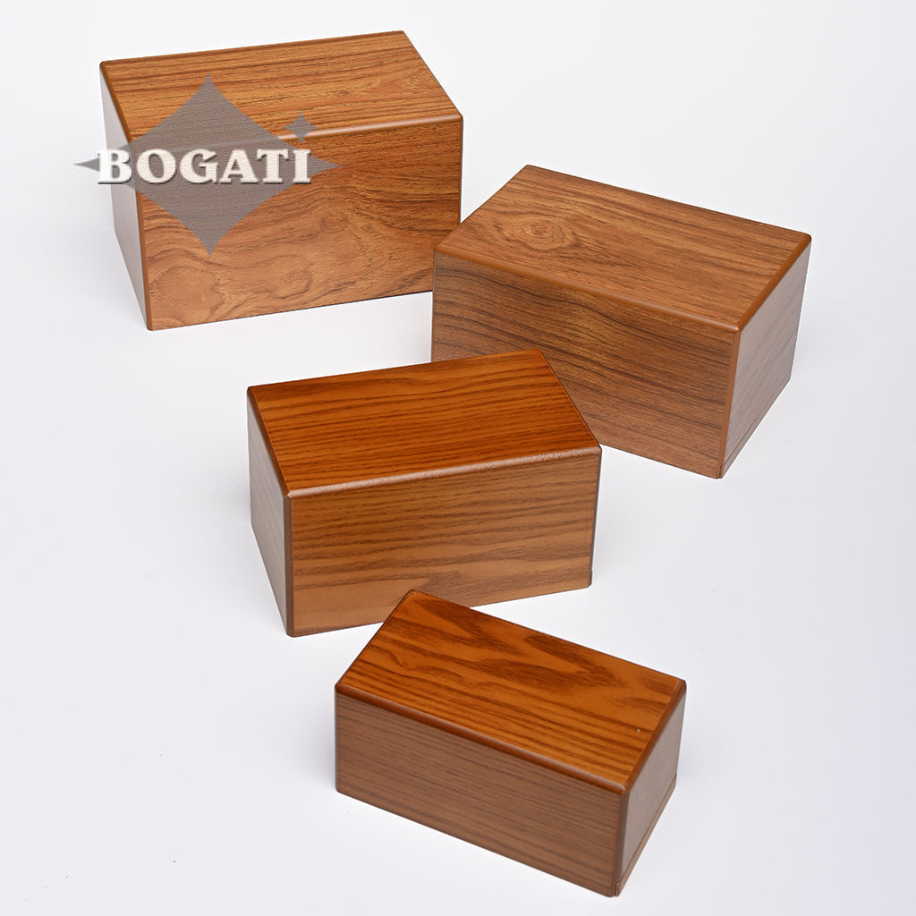 SMALL MDF Simplicity Urn -B037- Brown