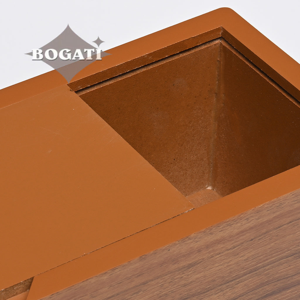 EXTRA LARGE MDF Simplicity Urn -B037- Brown