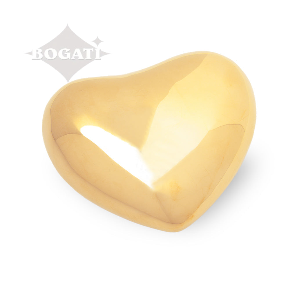KEEPSAKE ~ Stainless Steel Heart ~Reflections Gold