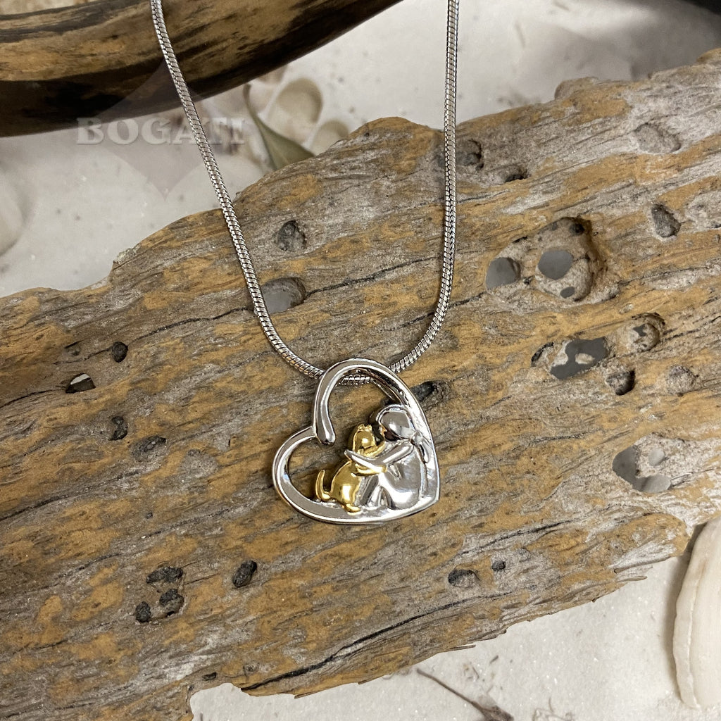 J-087 - Forever Friends Heart ~Cat
