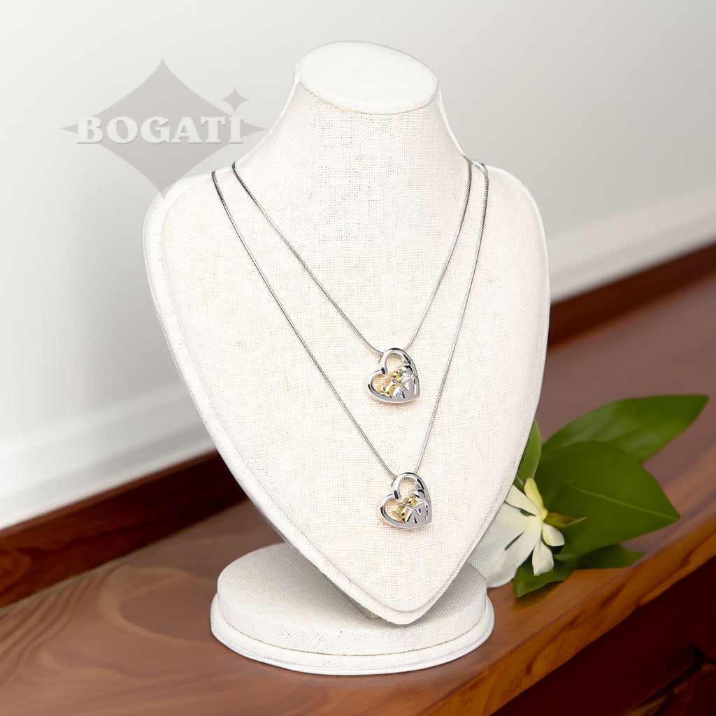 J-087 - Forever Friends Heart ~Cat
