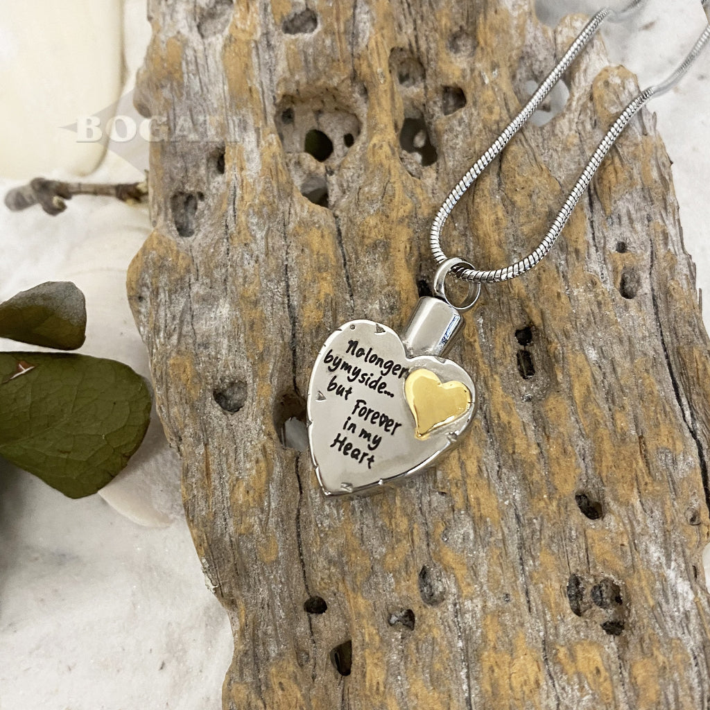 Blank Heart - For a family member - Bogati - Cremation Pendant