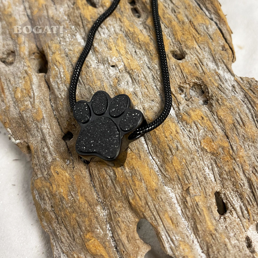 J-158 - Mini Paw - Pendant with Chain