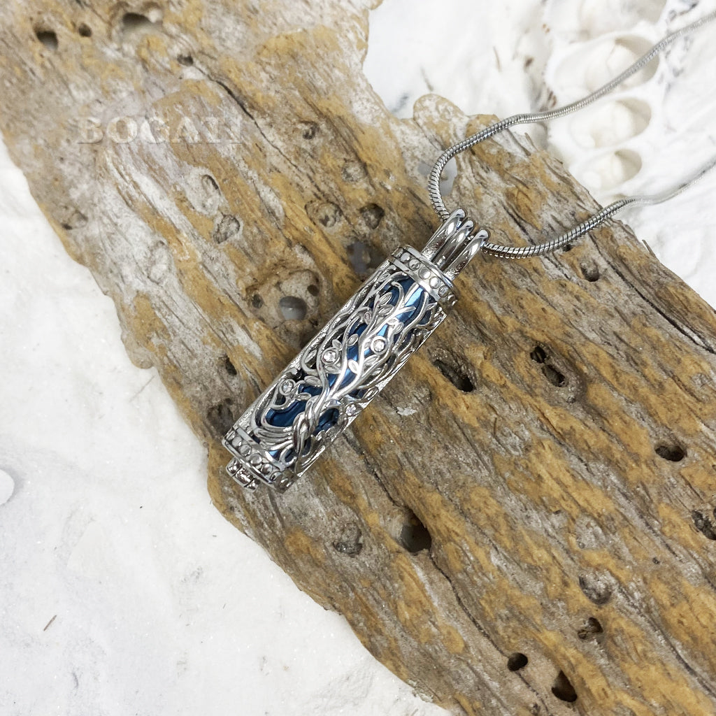 J-2070 -Tree of Life Locket - Pendant with Chain