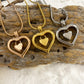 J-269 - Heart Charm - Pendant with Chain