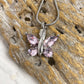 J-7948 - Cut Glass Butterfly - Pendant with Chain