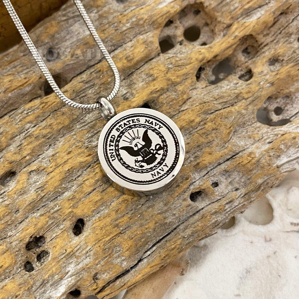U.S. Military Emblem - Pendant with Chain