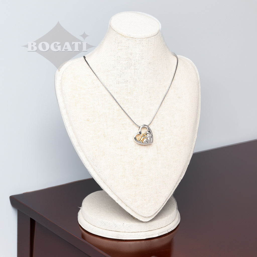 J-087 - Forever Friends Heart ~Cat