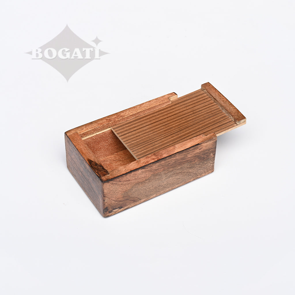 EXTRA SMALL Mango wood Urn -2820 - Tree of Life Case por 40