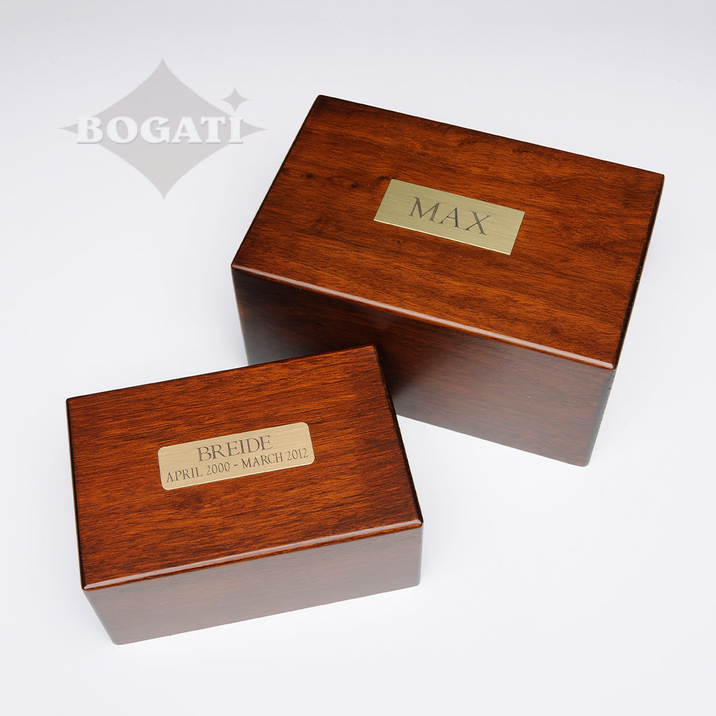 IMPERFECT ADULT Paulownia Wood Urn PY01 - Economy Urn