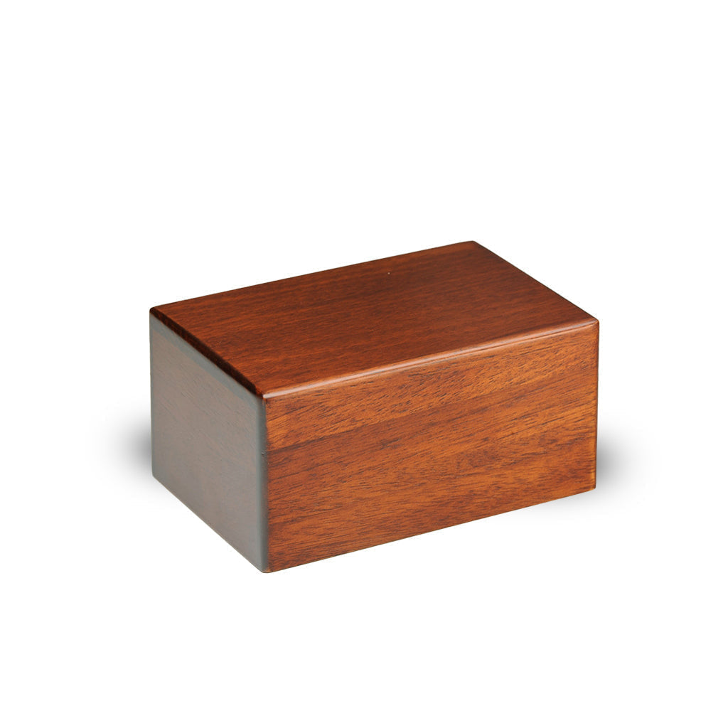 IMPERFECT SELECTION - MEDIUM Paulownia Wood Urn -PY01- Economy Urn- Case of 40