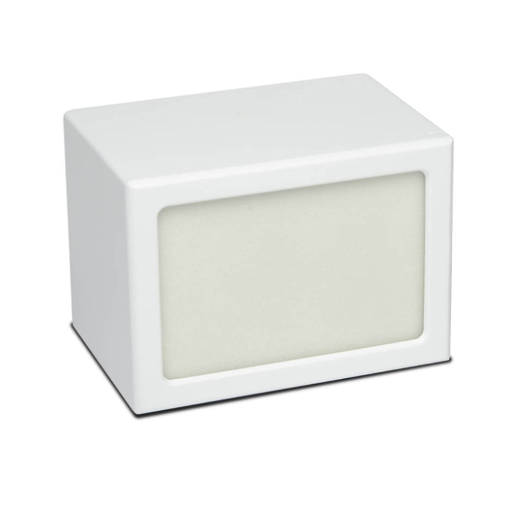 LARGE Photo Frame urn -PY06- Blank (Add your picture) CASE White