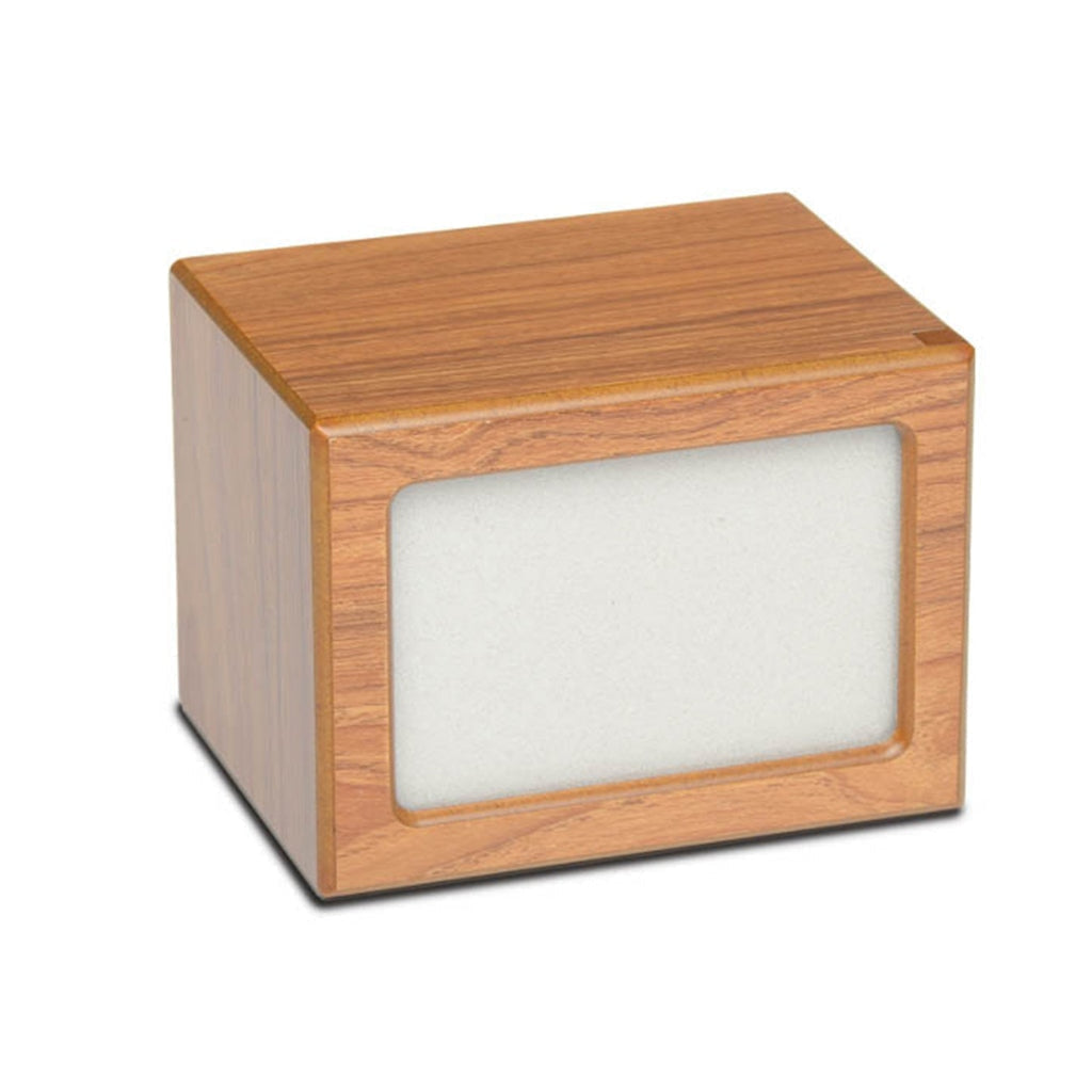 MEDIUM Photo Frame urn -PY06- Blank (Add your picture) CASE Brown