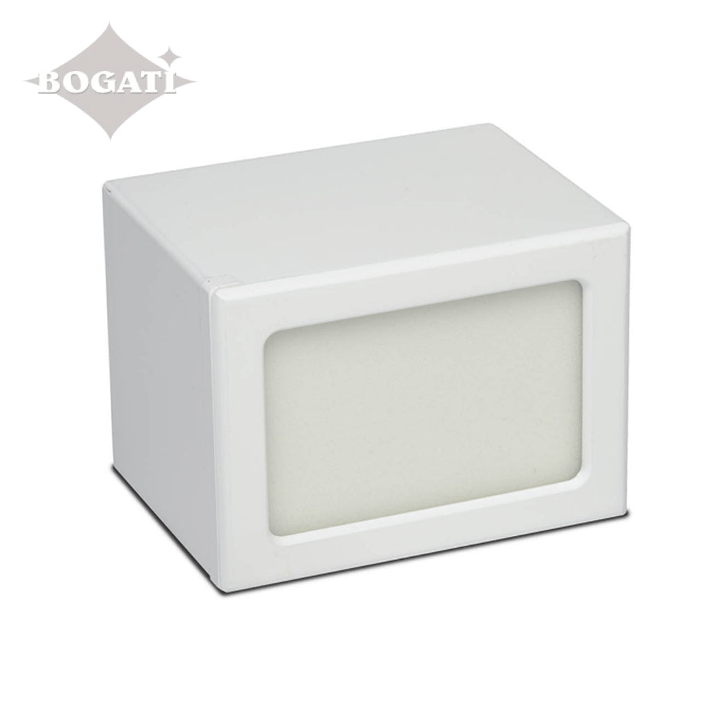 MEDIUM Photo Frame urn -PY06- Blank (Add your picture) White