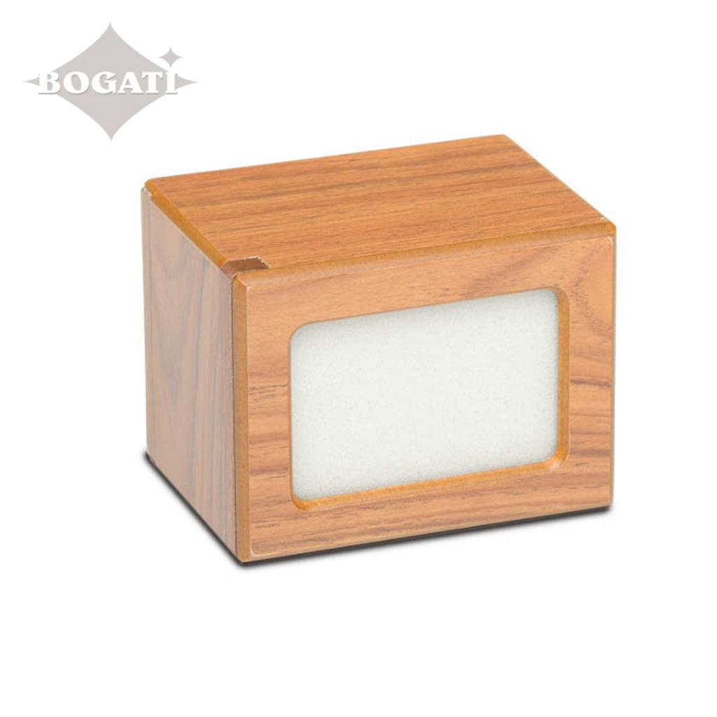 SMALL Photo Frame urn -PY06- Blank (Add your picture) Brown