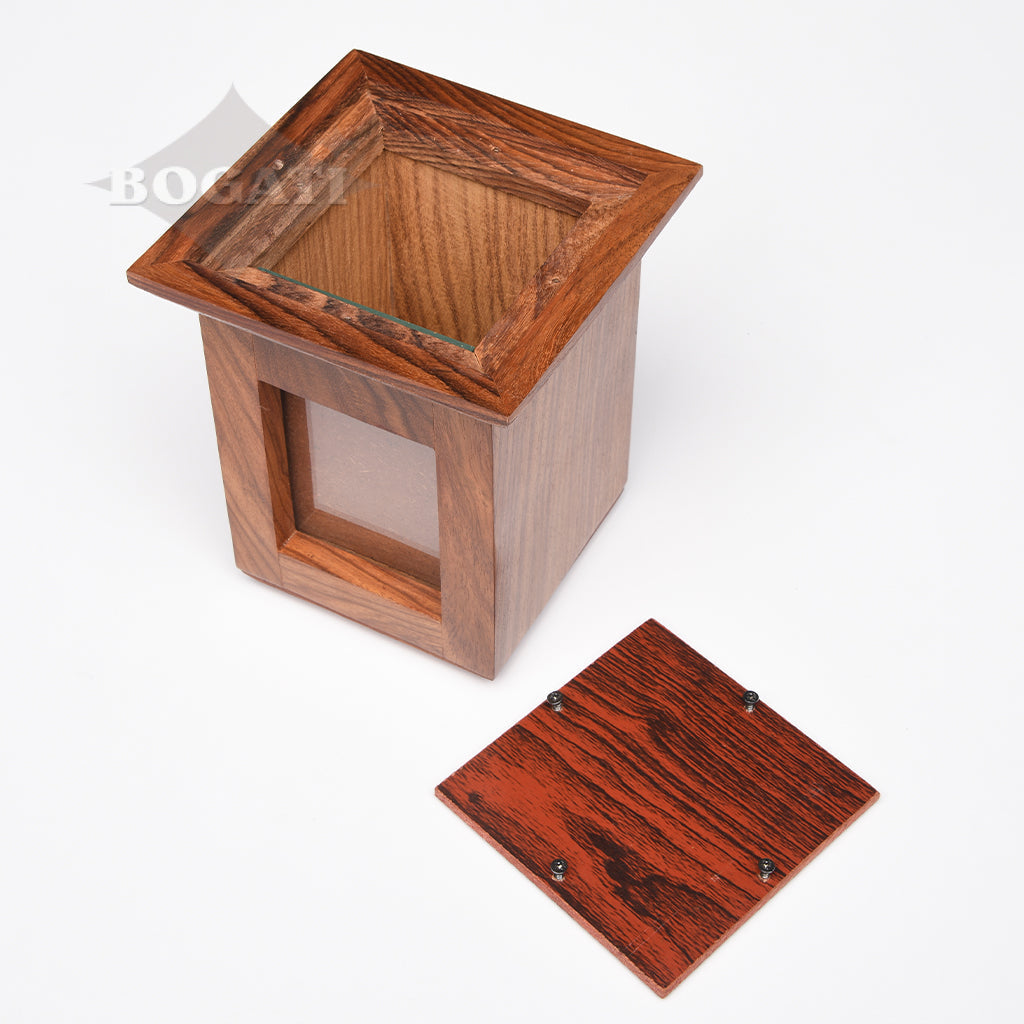 SMALL - Rosewood -518- Vertical Photo Frame Urn - Case of 12