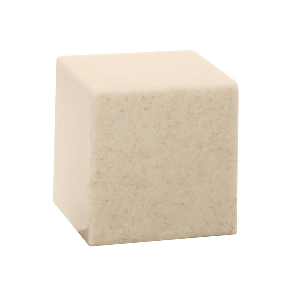 SMALL Cultured Granite Urn - SIERRA Vanilla Cream