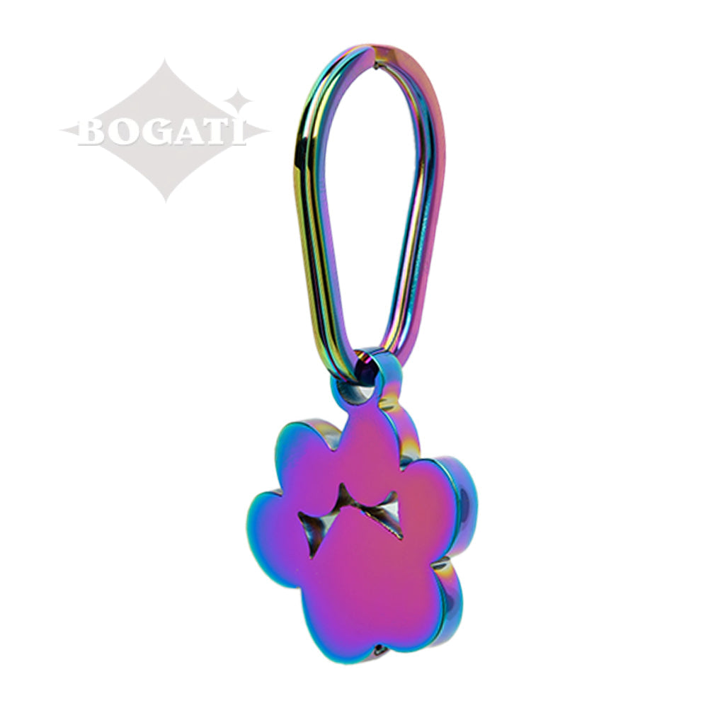 J-096- Large Pawprint Keychain