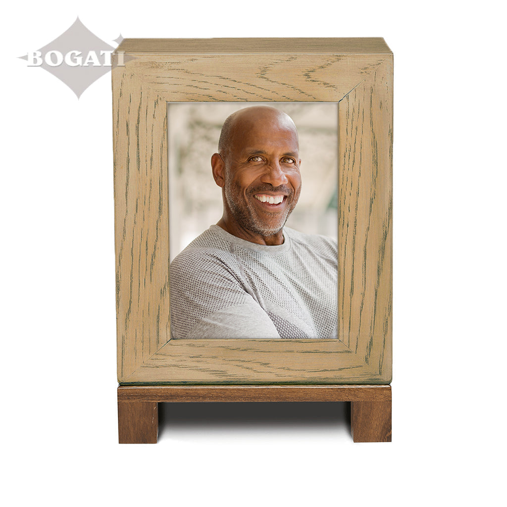ADULT Rustic Style Photo Frame Urn - Blank