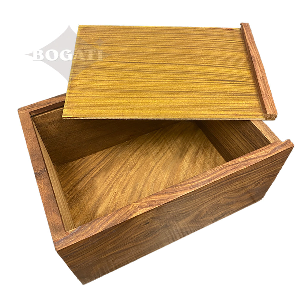 ADULT Rosewood Urn -2705- Bevel Edge with US Military Emblem