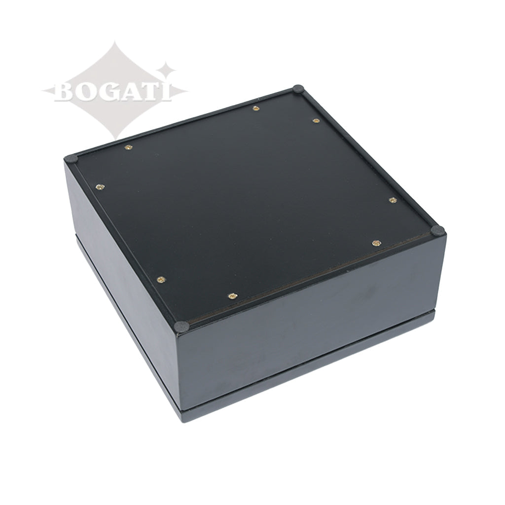 LARGE - Rubberwood Cremation Urn -1107- Black
