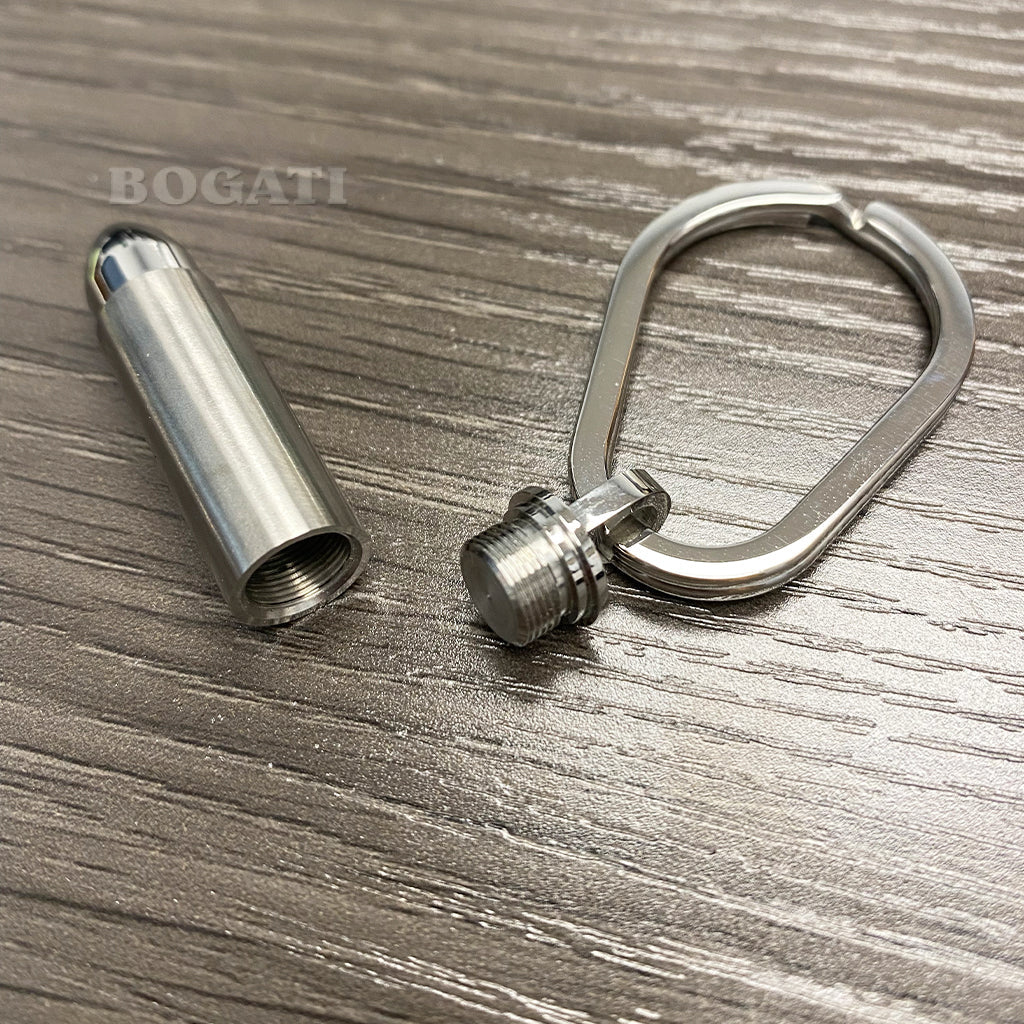 J-1034 – Bullet Silver-tone – Cremation Keychain