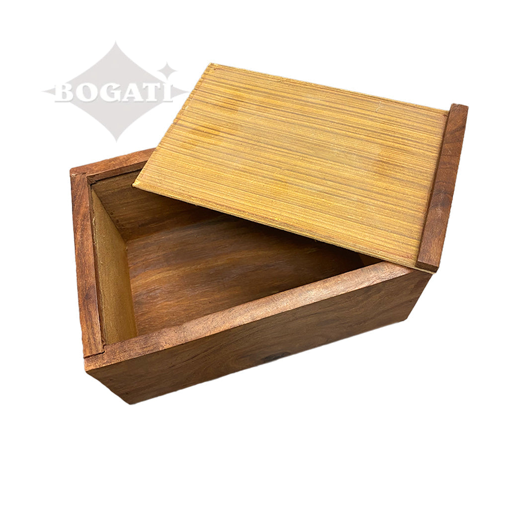 MEDIUM Rosewood Urn -2705- Bevel Edge