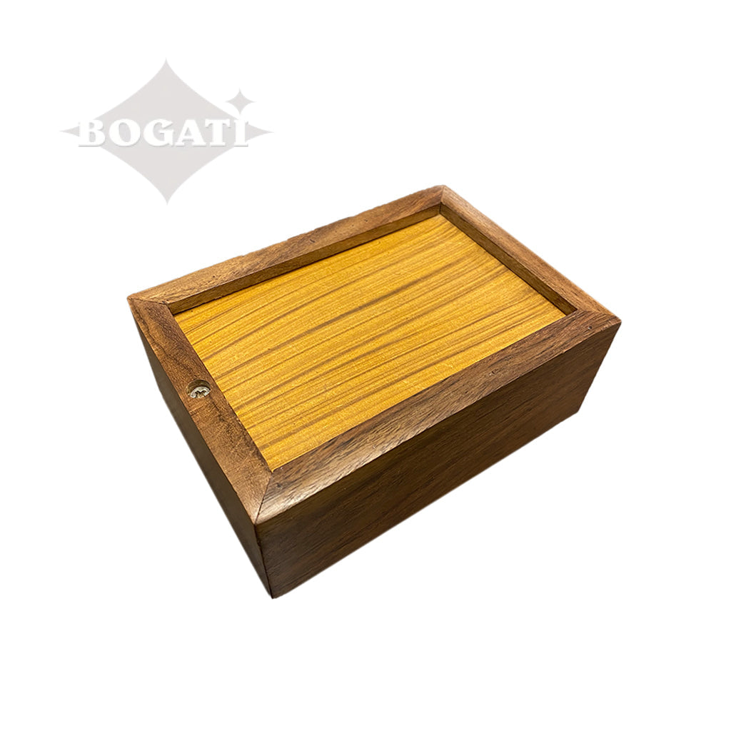 IMPERFECT SELECTION - SMALL Rosewood Urn -2705- Bevel Edge