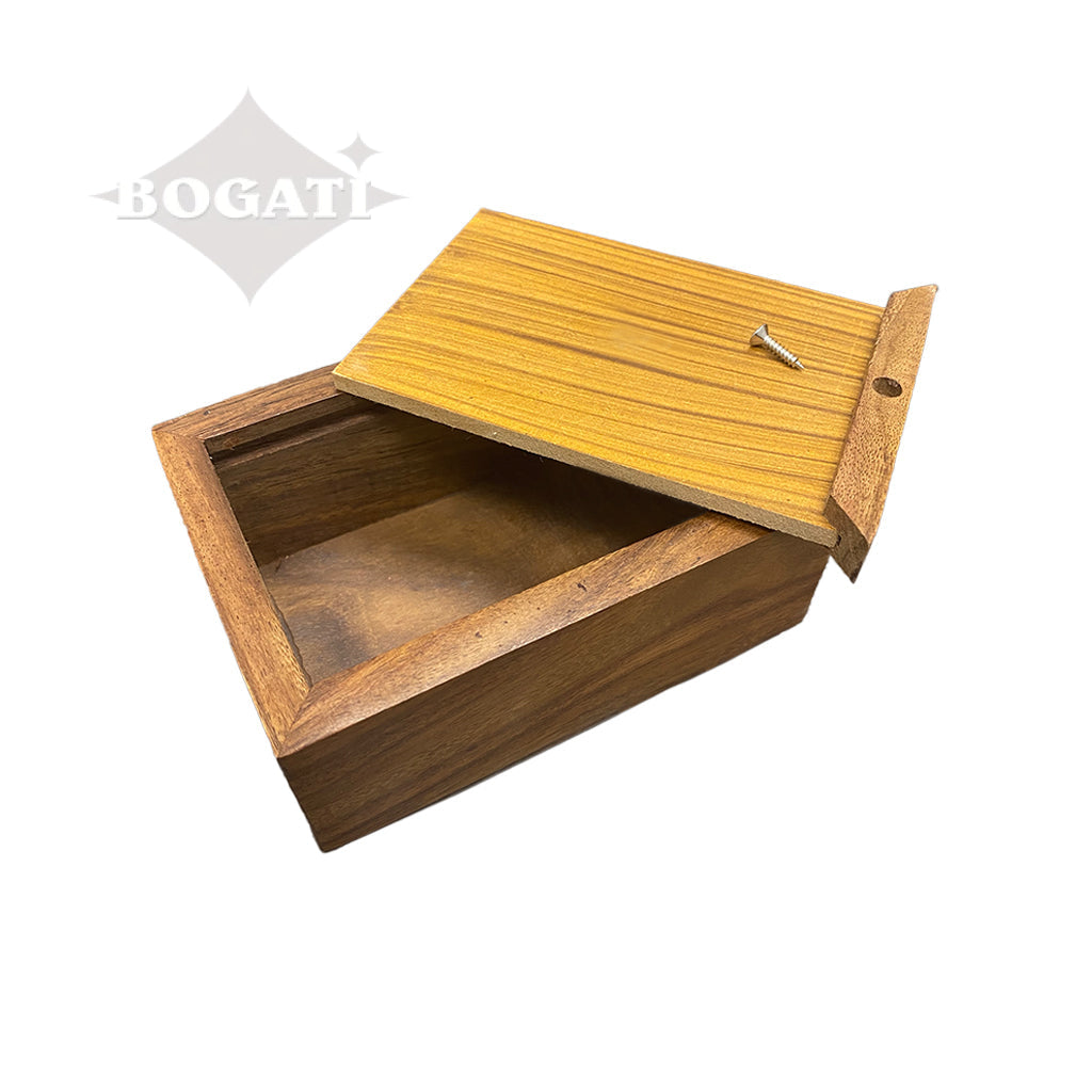 IMPERFECT SELECTION - SMALL Rosewood Urn -2705- Bevel Edge