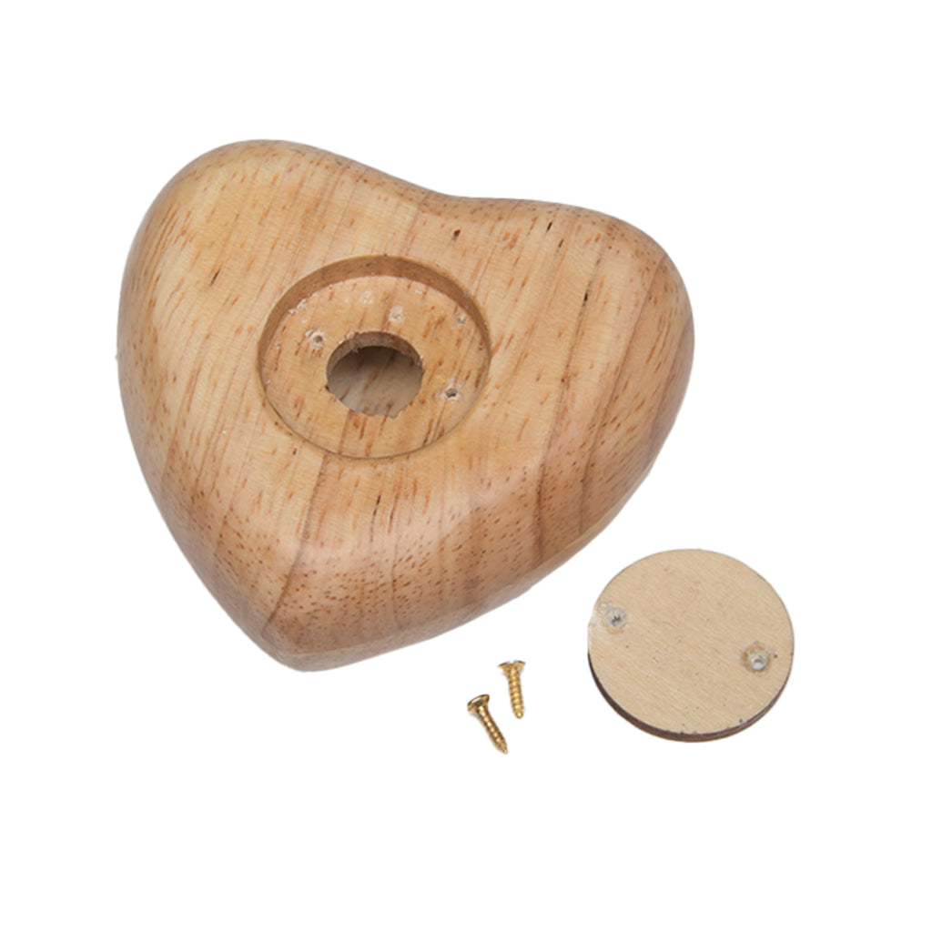 KEEPSAKE - Rubberwood Heart Urn -1023 - Pack of 10