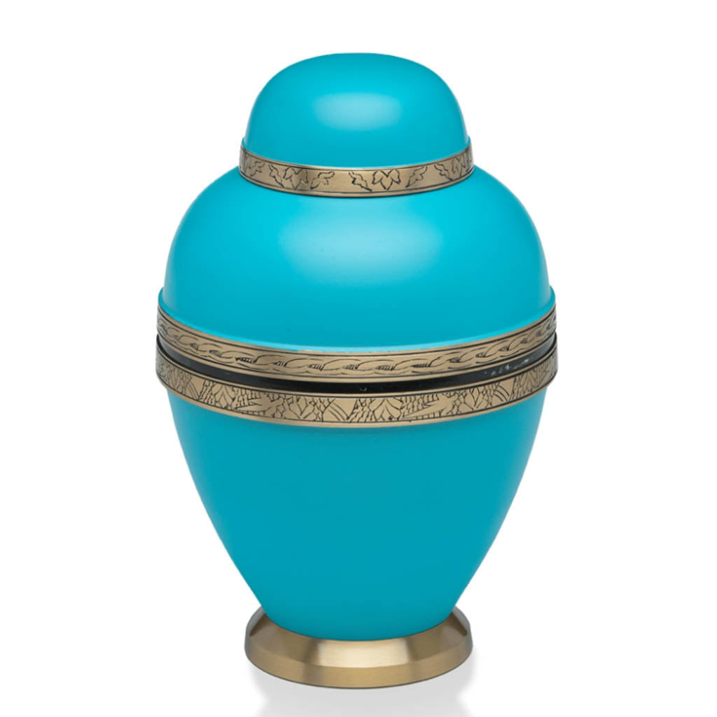 1962 Dome Top Brass Urn oururncatalog