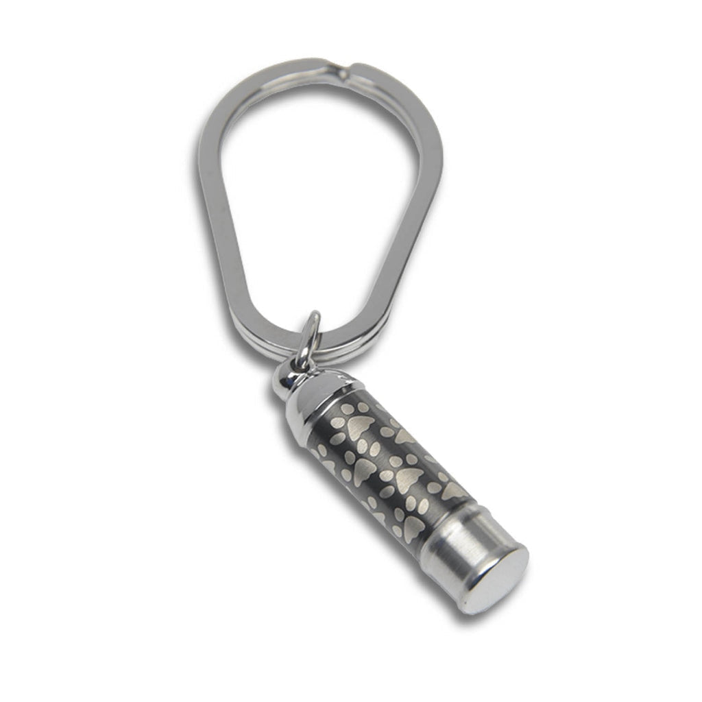 J-920 - Paw Prints Cylinder - Keychain