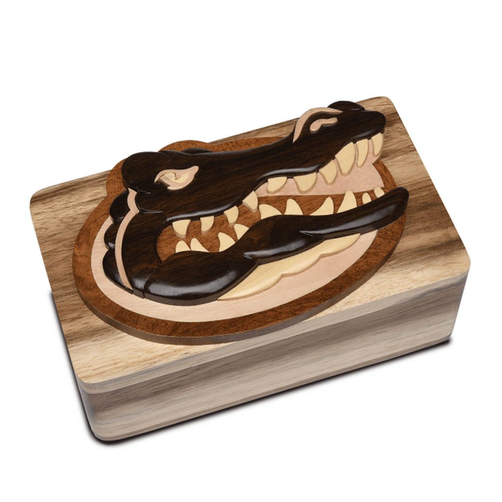 EXTRA SMALL - Solid Oak Urn - GATOR