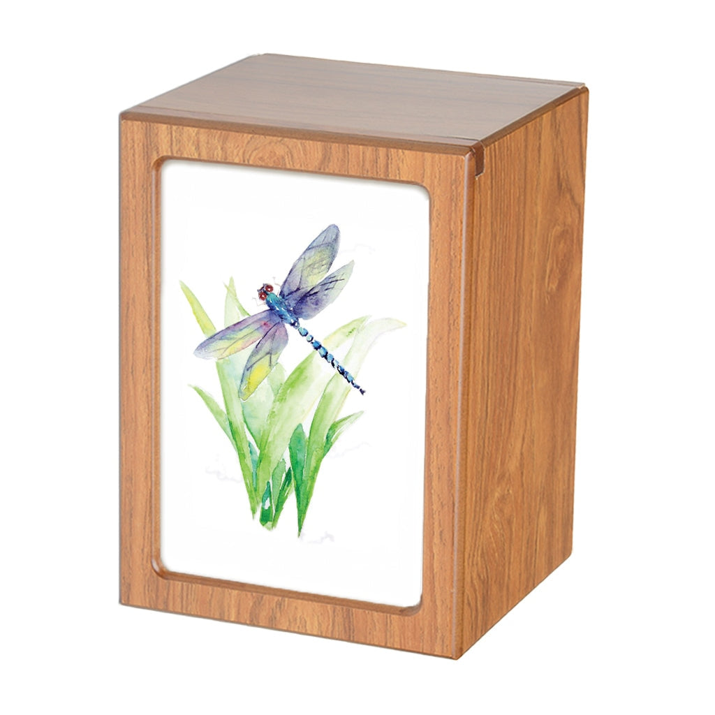 EXTRA LARGE Photo Frame Urn PY06 - Dragonfly