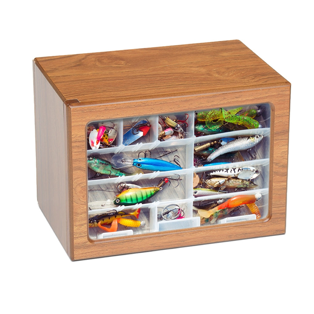 EXTRA LARGE Photo Frame Urn - PY06 - Fisherman Collection: Tackle Box