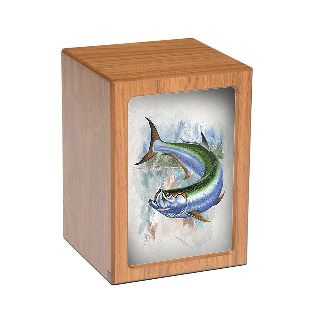 EXTRA LARGE Photo Frame Urn - PY06 - Fisherman Collection: Tarpon