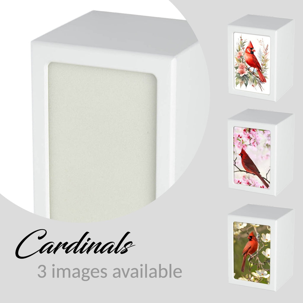 EXTRA LARGE Photo Frame Urn -PY06 - Cardinal