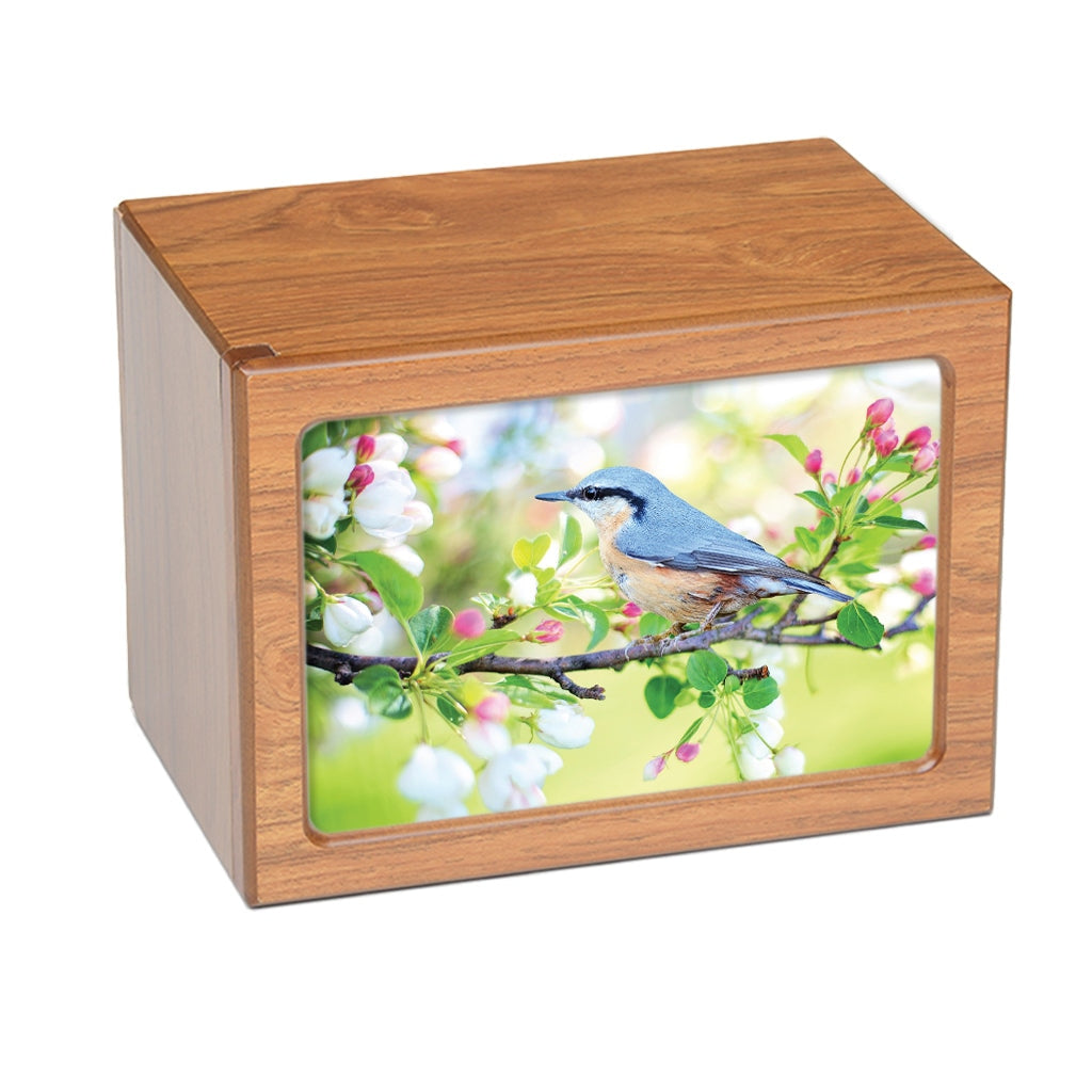 EXTRA LARGE Photo Frame Urn - PY06 - Bluebird