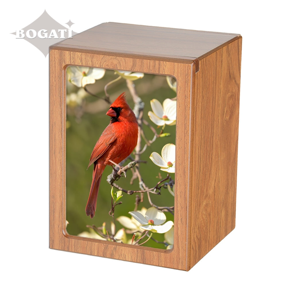 EXTRA LARGE Photo Frame Urn -PY06 - Cardinal